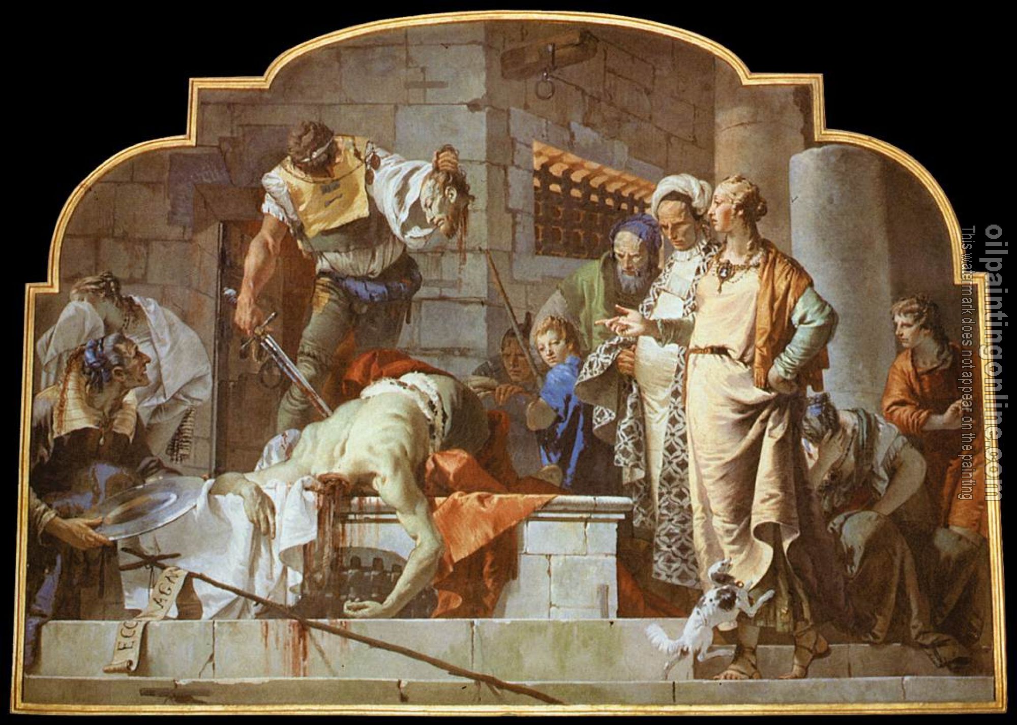 Tiepolo, Giovanni Battista - The Beheading of John the Baptist